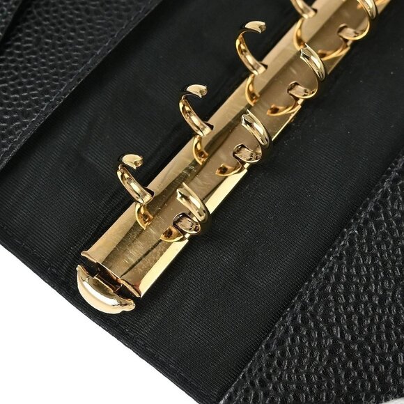 Chanel Black Calfskin Note Book Cover Small Good - Picture 5 of 7